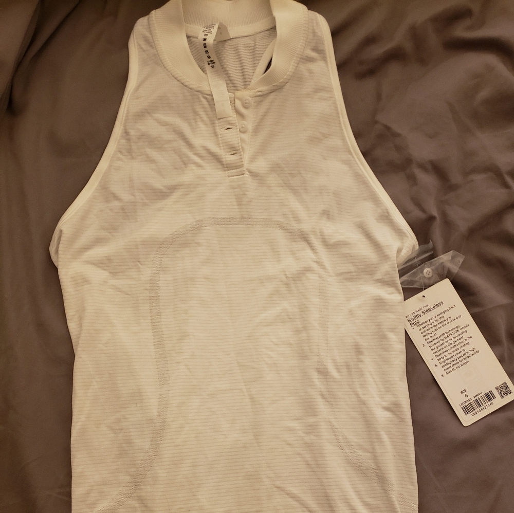 lululemon swiftly sleeveless polo